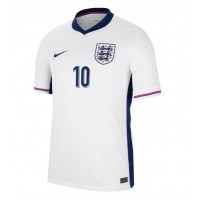 Anglicko Jude Bellingham #10 Domáci futbalový dres ME 2024 Krátky Rukáv